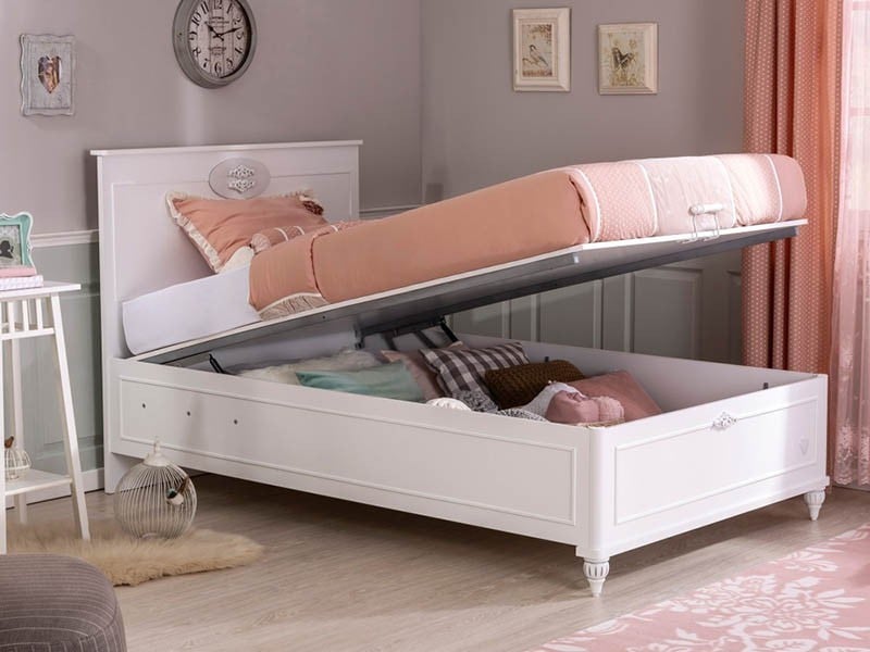 Παιδικό κρεβάτι ημίδιπλο με αποθηκευτικό χώρο RO-1708 | Cilek