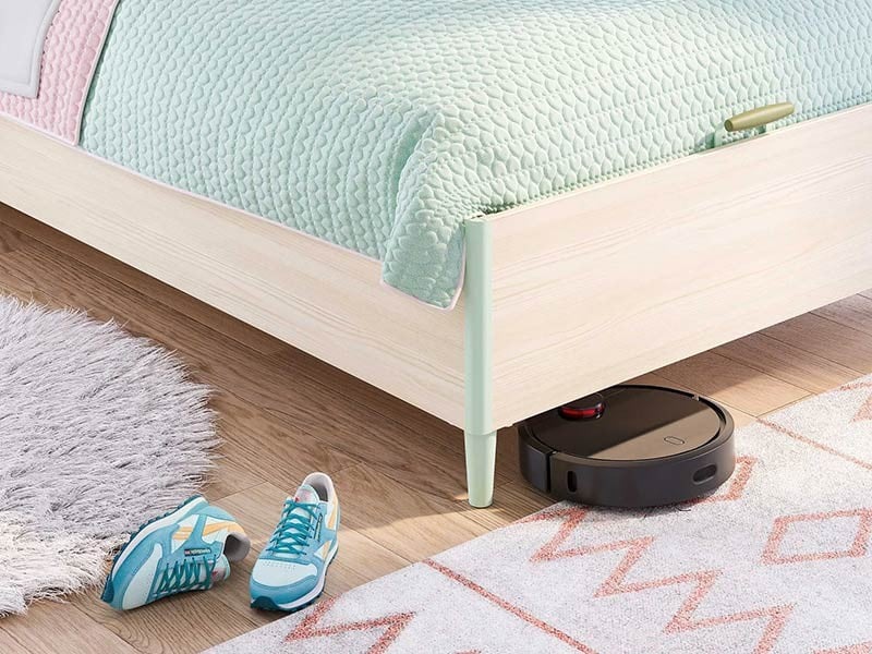 Παιδικό κρεβάτι με αποθηκευτικό χώρο NATURAL 1030 USB CHARGING