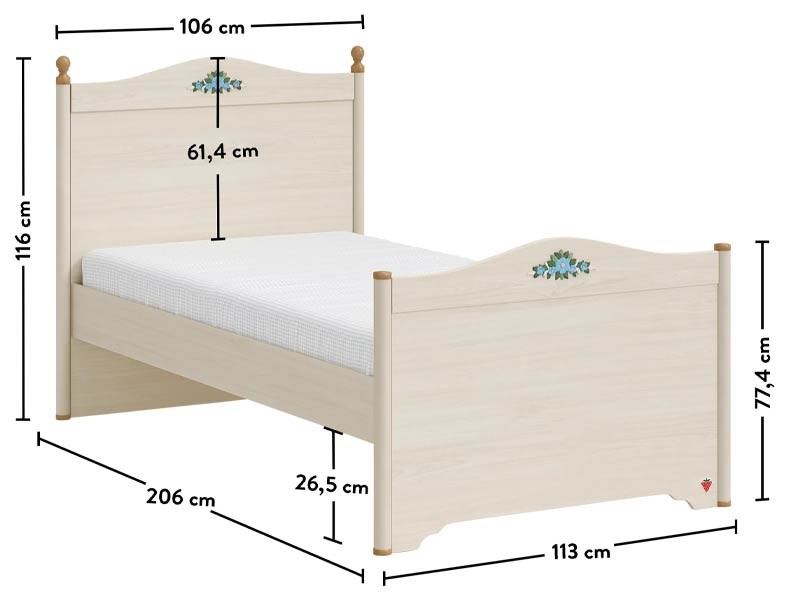Παιδικό κρεβάτι FL-1301